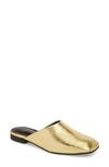Vagabond Shoemakers Dolores Mule In Gold Leather