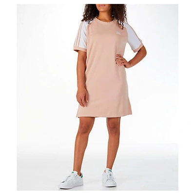 Adidas Originals Women's Originals 3-stripes Raglan Dress, Pink | ModeSens