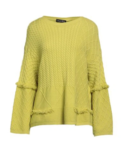 Amelie Rêveur Woman Sweater Acid Green Size S/m Viscose, Polyester, Nylon