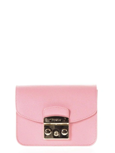 Furla Pink Metropolis Mini Cross-body Bag