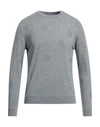Alpha Studio Man Sweater Grey Size L Viscose, Nylon, Wool, Cashmere, Polyester