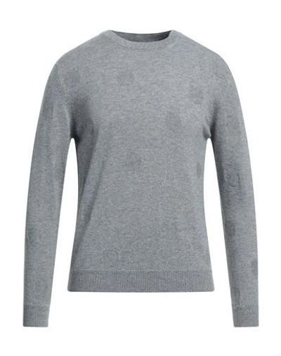 Alpha Studio Man Sweater Grey Size L Viscose, Nylon, Wool, Cashmere, Polyester