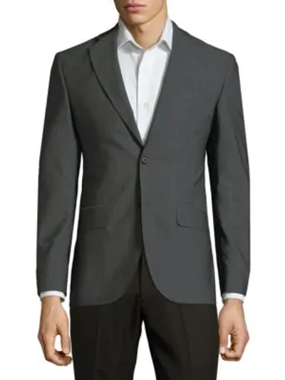 Jack Victor Men's Classic Wool Jacket In Grey