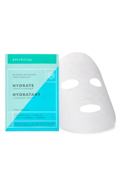 Patchology Hydrate Flashmasque 5-minute Facial Sheet, 4-pack