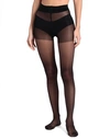 Wolford Individual 20 Tights Woman Socks & Hosiery Black Size L Polyamide, Elastane