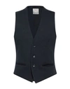 L.b.m 1911 L. B.m. 1911 Man Vest Midnight Blue Size 44 Cotton, Nylon, Elastane