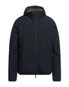 Homeward Clothes Man Jacket Midnight Blue Size Xxl Nylon, Elastane