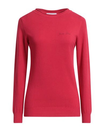 Gaelle Paris Gaëlle Paris Woman Sweater Magenta Size 2 Polyamide, Viscose In Red