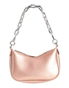 Gum Design Woman Shoulder Bag Blush Size - Recycled Pvc In Pink