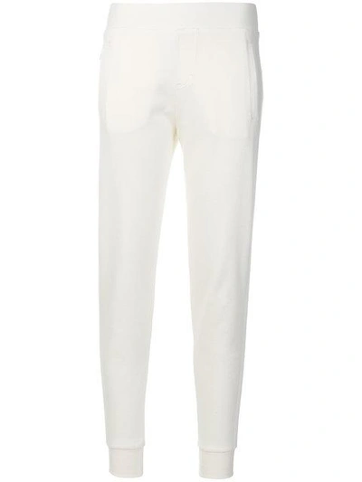 Moncler Slim Fit Track Pants In Neutrals