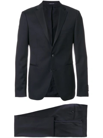 Tagliatore Classic Two-piece Suit In Blue