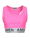 Amen Woman Top Light Pink Size Xl Polyamide, Elastane
