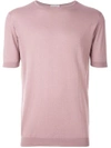 John Smedley Belden T-shirt - Pink