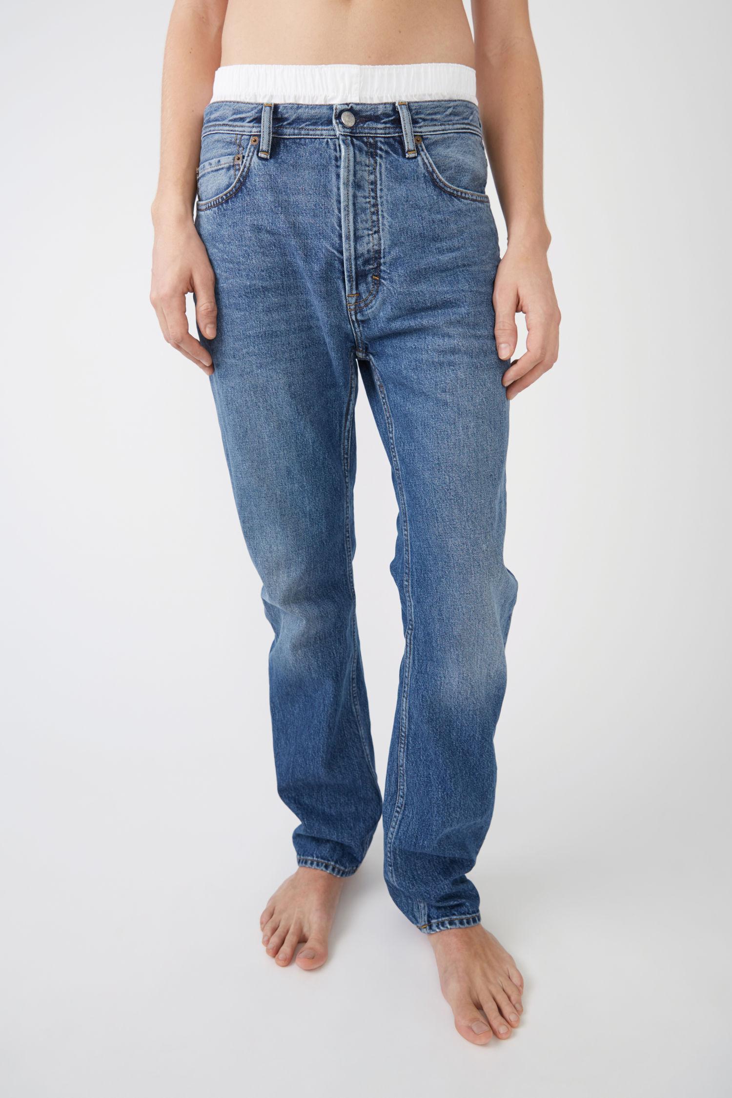 acne studios loose fit jeans