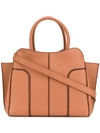 Tod's Sella Large Tote In Brown