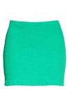 Good American Always Fits Cover-up Miniskirt In Summer Green002