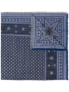 Givenchy Star Print Scarf