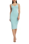 Dress The Population Sloane Tranquil Blue Midi Dress