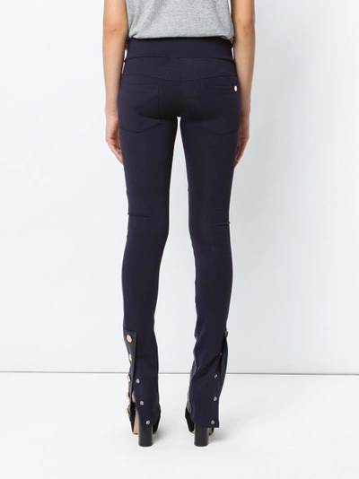 Andrea Bogosian Panelled Skinny Trousers