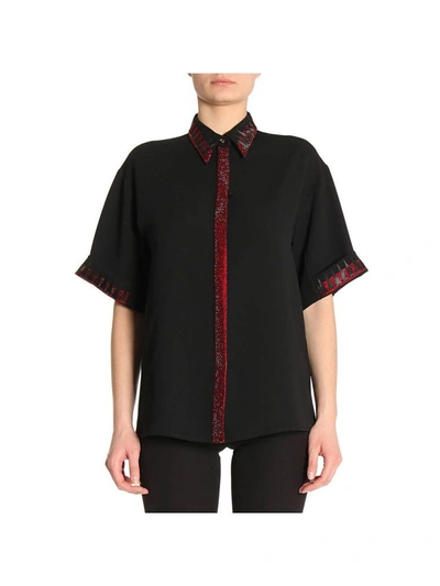 Versace Shirt Shirt Women  Collection In Black
