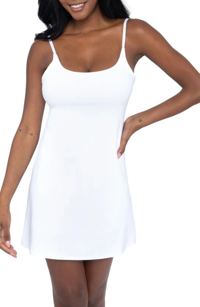90 Degree By Reflex Lux Tennis Dress In White