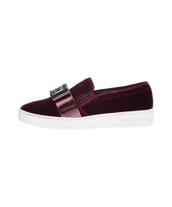 michael kors slip on womens purple