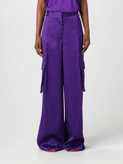 Versace Trousers  Woman In Purple