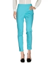 Moschino Casual Pants In Turquoise