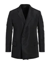 Dunhill Man Suit Jacket Black Size 44 Silk