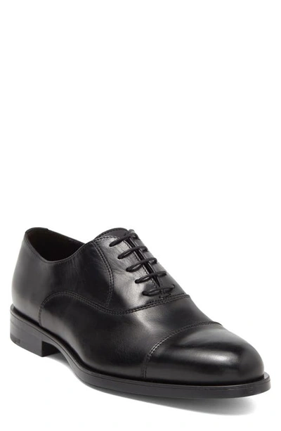 To Boot New York Pienza Cap Toe Oxford In Vit Top Nero