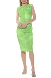 Lime Gingham