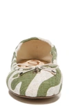 Sam Edelman Felicia Flat In Soft Fern/natural