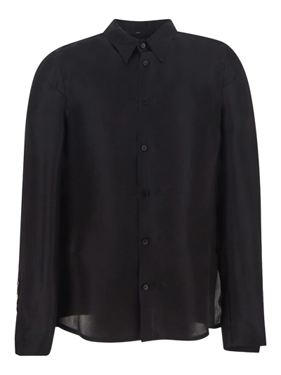 Sapio Collared Shirt In Black