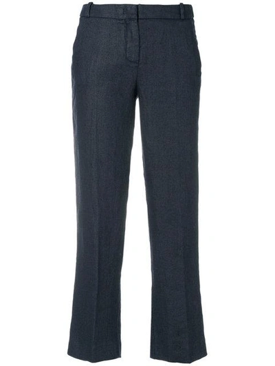Kiltie Classic Cropped Trousers - Blue
