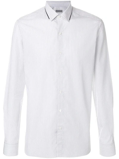 Lanvin Classic Striped Shirt In White