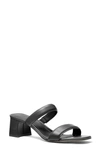 Michael Michael Kors Jules 55mm Leather Mules In Black