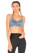 Alo Yoga Sunny Strappy Sports Bra In Blue