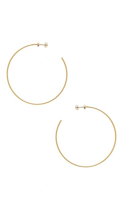 Jenny Bird Starlet Hoops In Gold