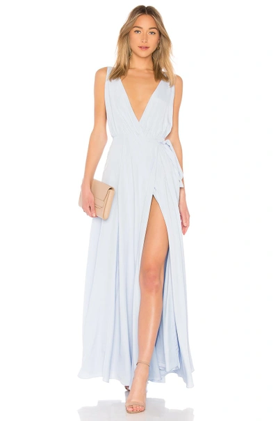 Lovers & Friends Leah Gown In Periwinkle