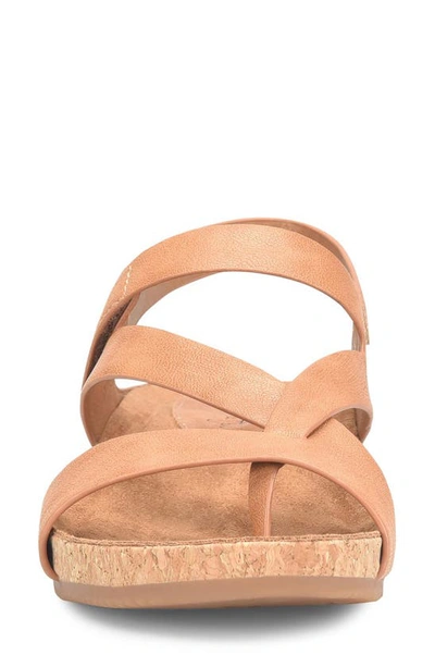 Eurosoft Gianetta Ankle Strap Sandal In Luggage Tan