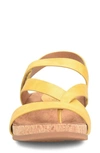 Eurosoft Gianetta Ankle Strap Sandal In Golden Yellow