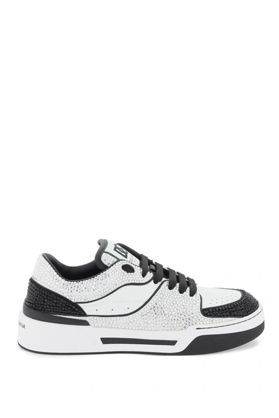 Dolce & Gabbana New Roma Leather Sneaker In White