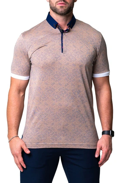 Maceoo Mozarttapp Orange Jersey Polo