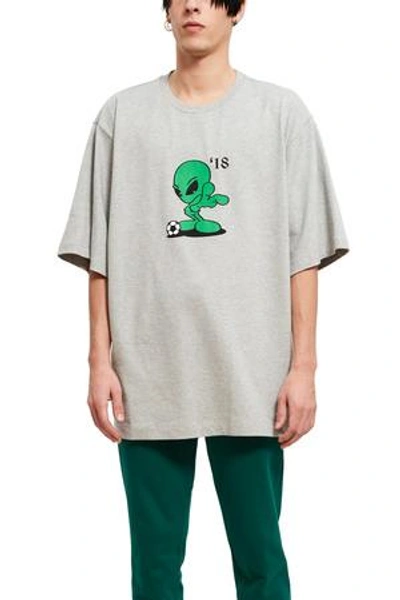 Gosha Rubchinskiy Opening Ceremony Oversized Alien T-shirt In Grey - 2