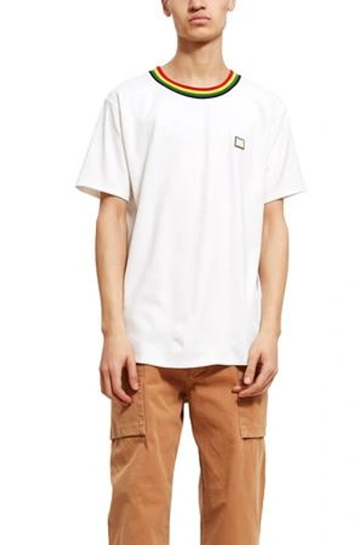 Acne Studios Opening Ceremony Nast Face T-shirt In White