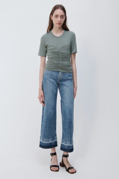 Simkhai Jude Wide Leg Denim In Sherwood