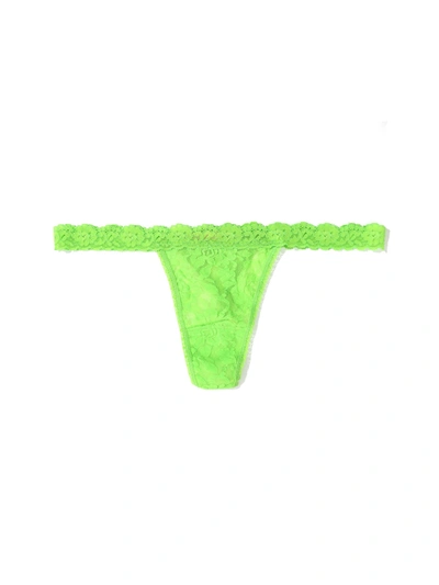 Hanky Panky Signature Lace G-string In Green