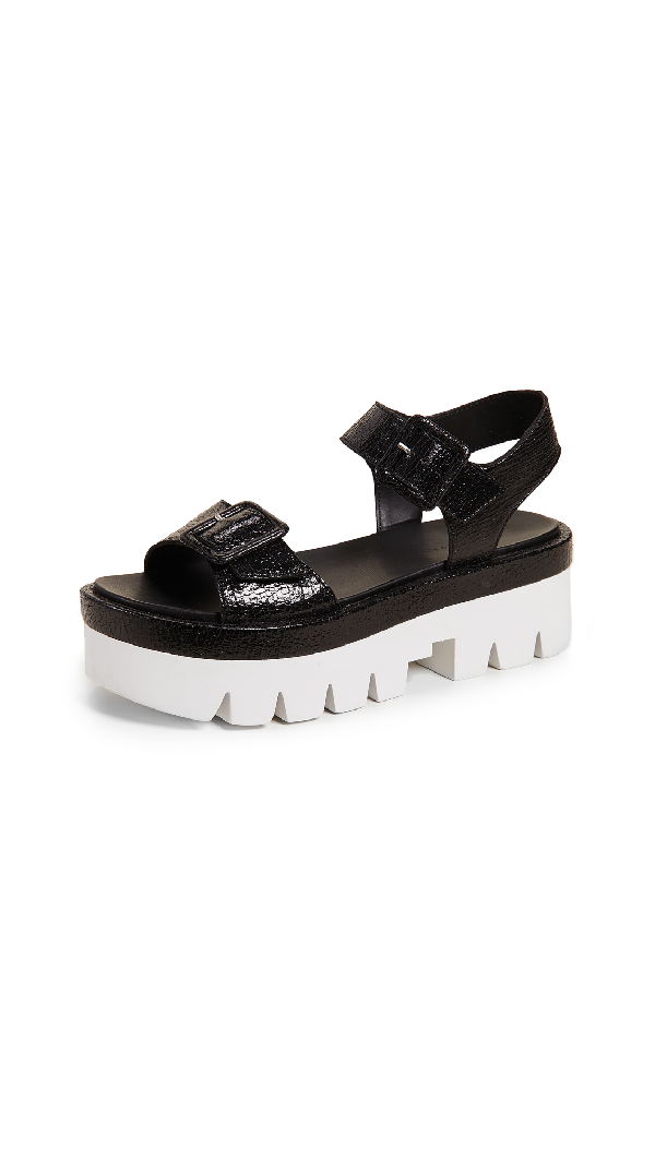 kendall and kylie wave platform sandals