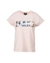 Armani Jeans T-shirt In Light Pink