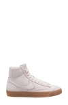 Nike Blazer Mid 77 Lx Sneaker In Pearl Pink/pearl Pink/gum Light Brown 